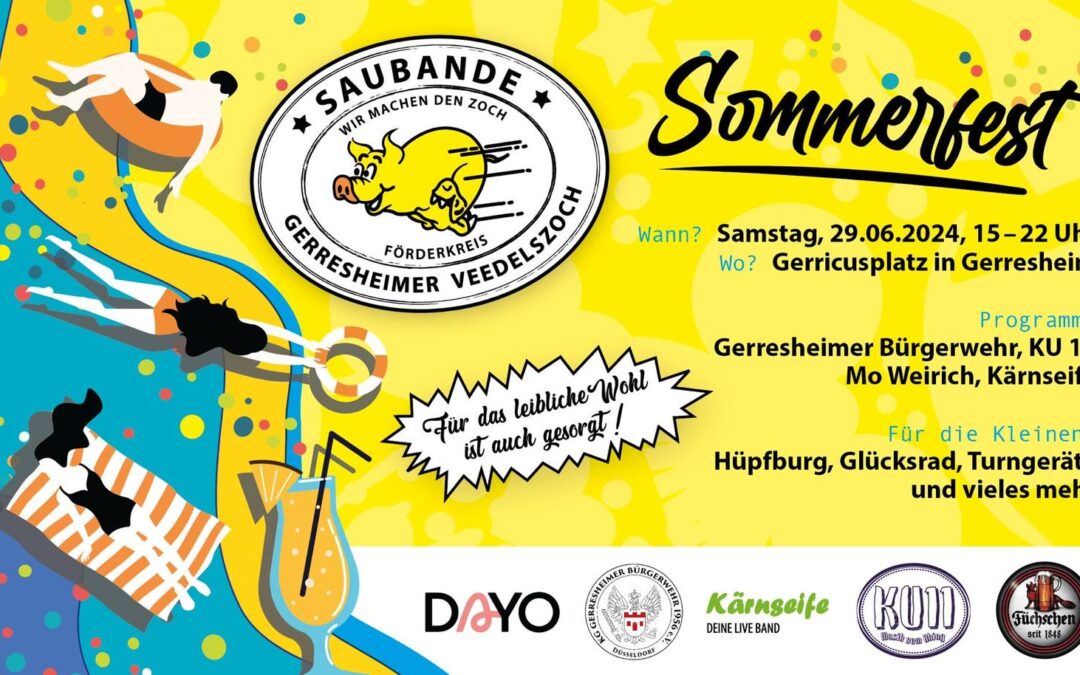 Som­mer­fest der Saubande